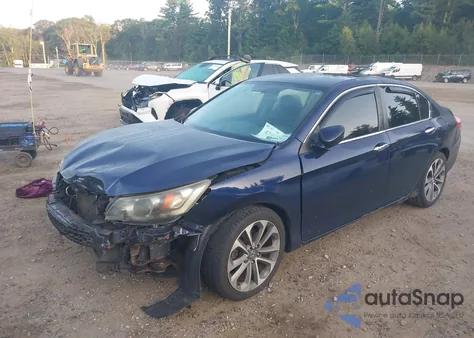 2013 Honda Accord Sport from USA, damaged, VIN 1HGCR2F55DA172107